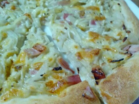 簡単!グラタンピザ!